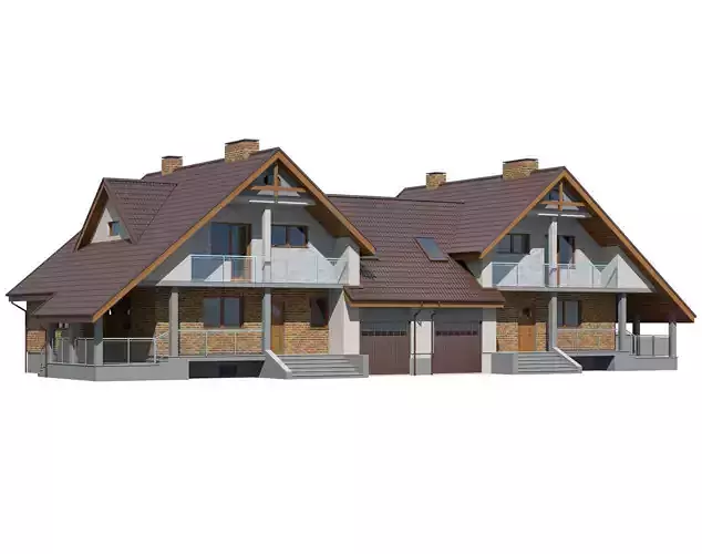 Cottage 018 3D model