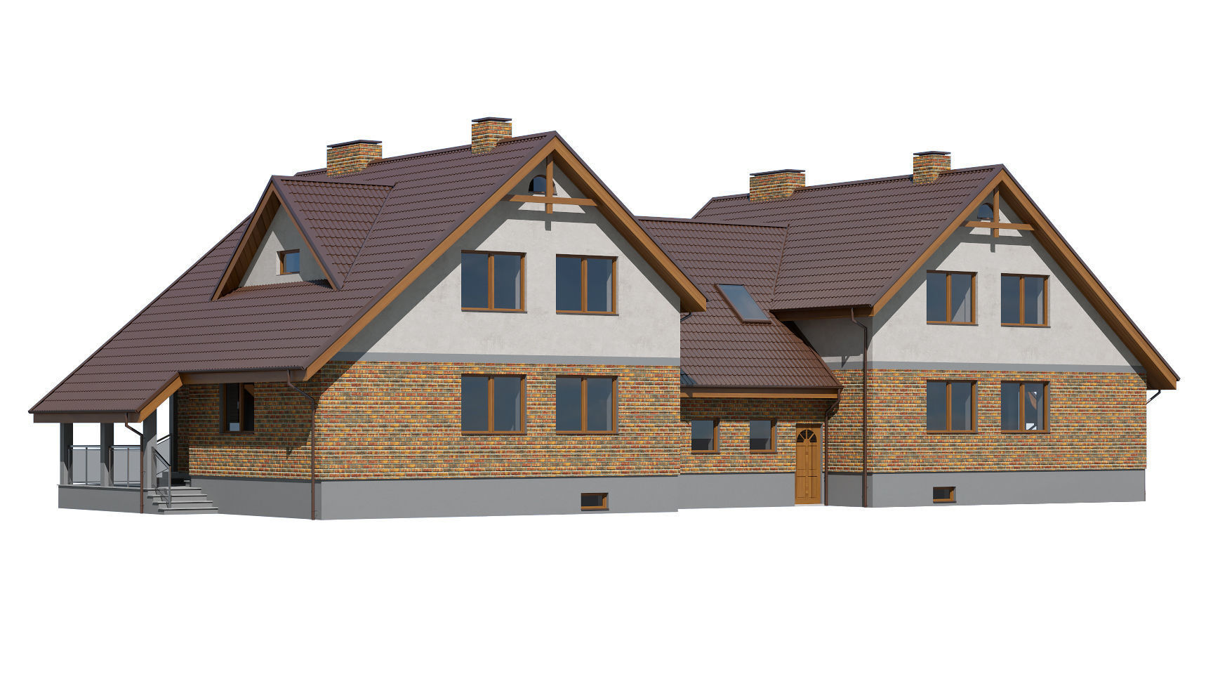 Cottage 018 3D model_3