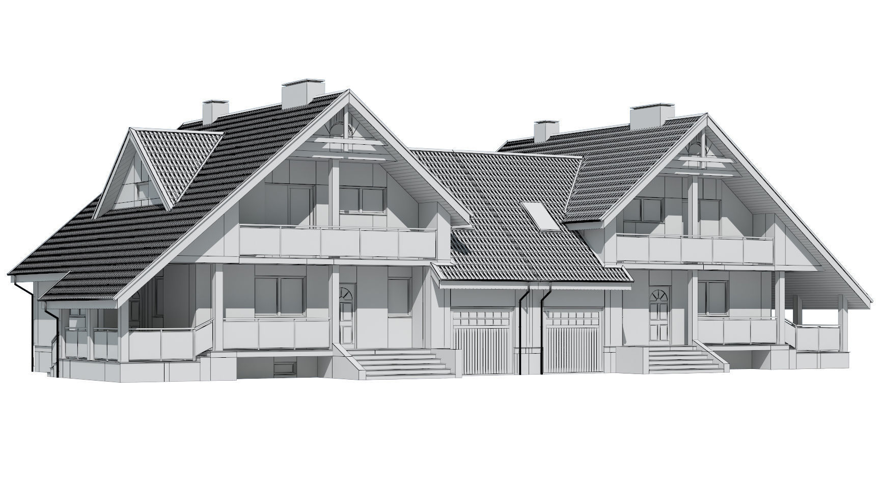 Cottage 018 3D model_5