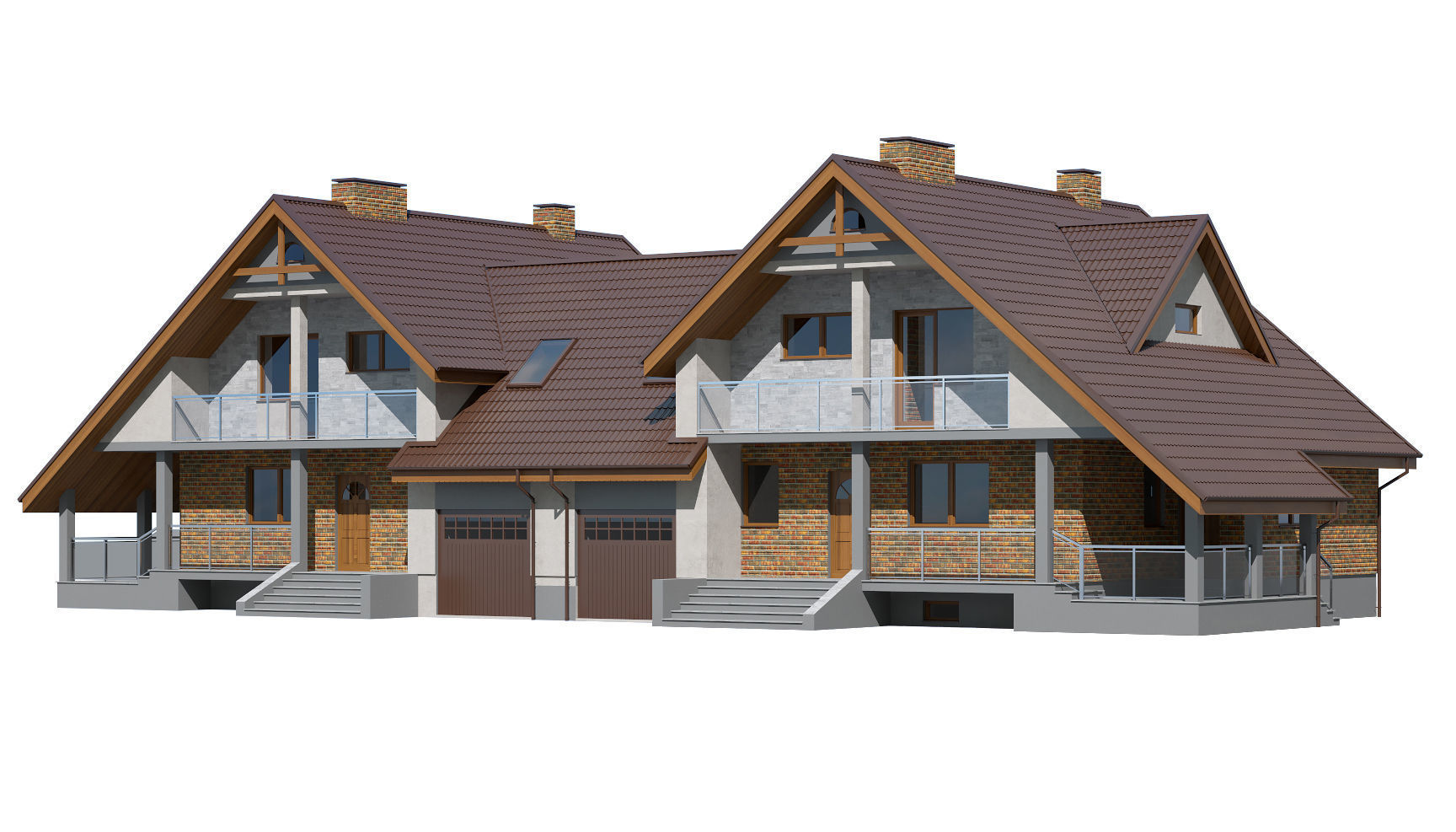 Cottage 018 3D model_2