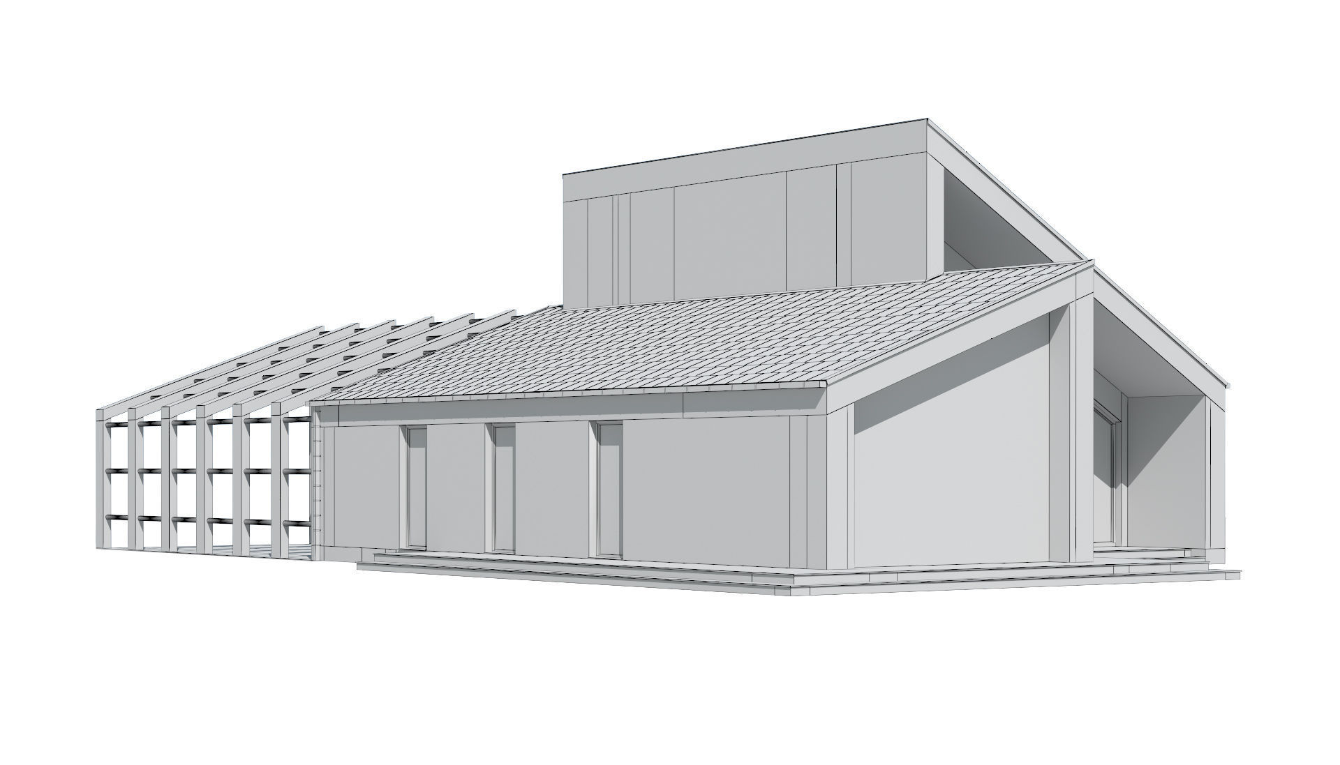 Cottage 017 3D model_7