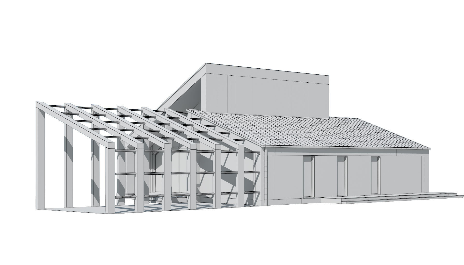 Cottage 017 3D model_6