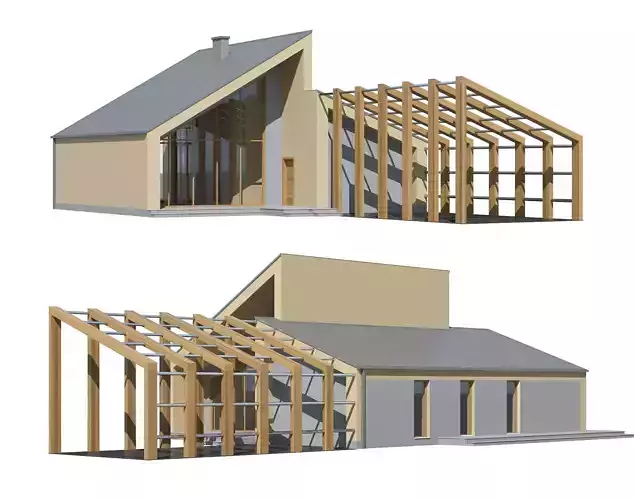 Cottage 017 3D model