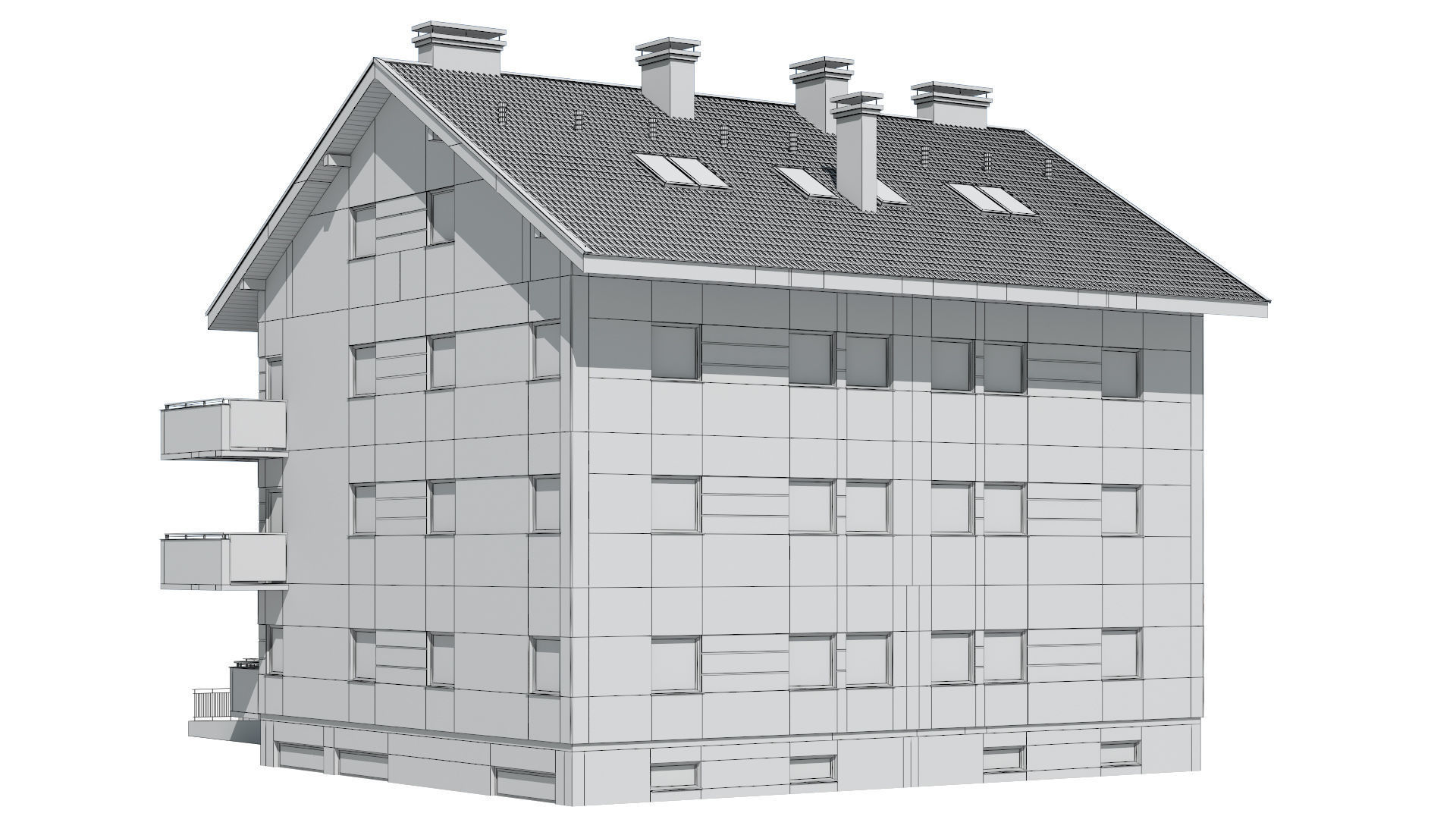 Cottage 016 3D model_7