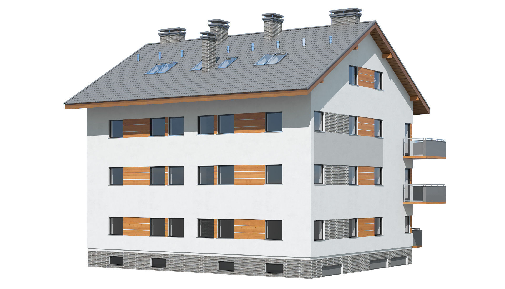 Cottage 016 3D model_4