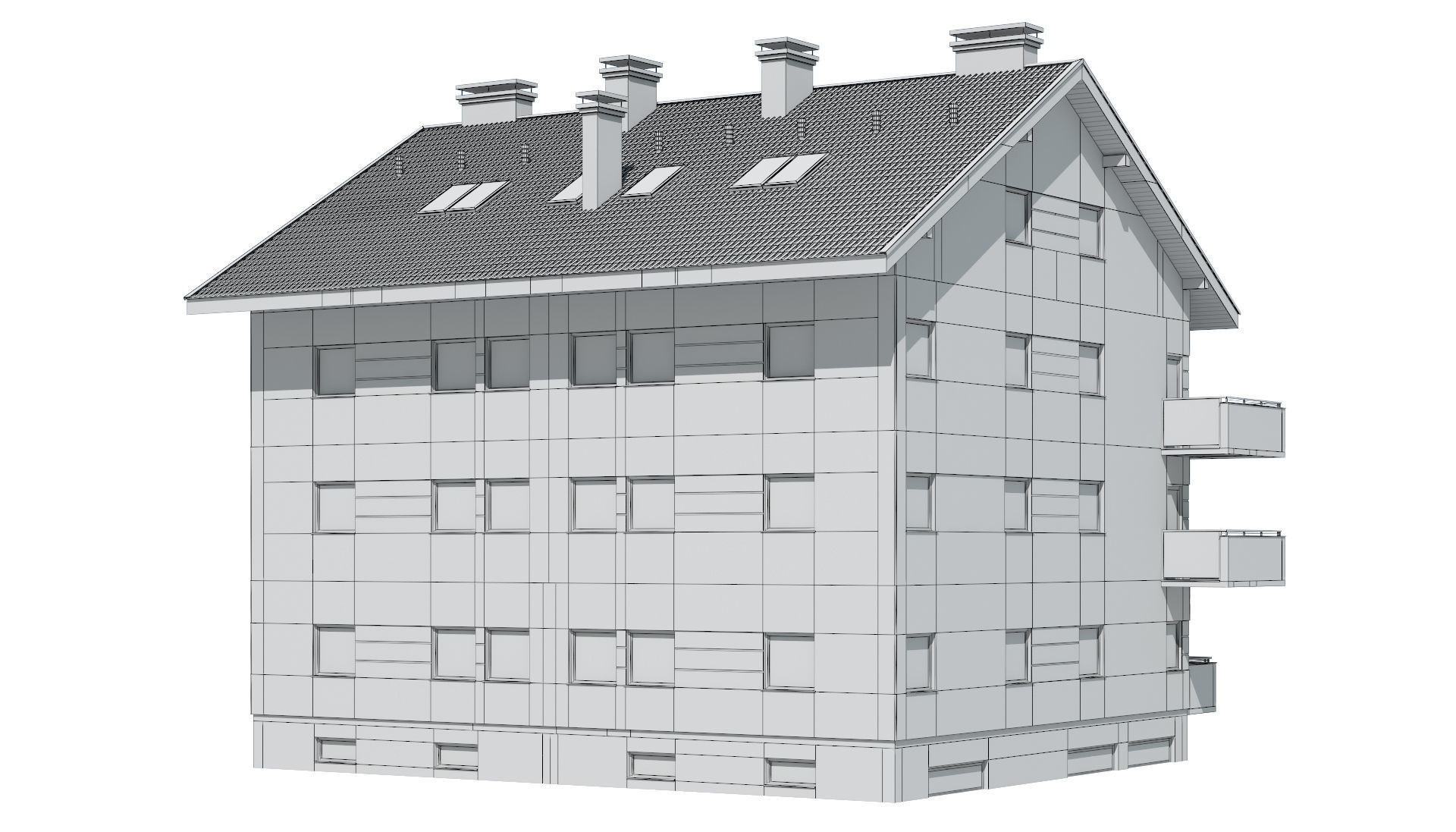 Cottage 016 3D model_8