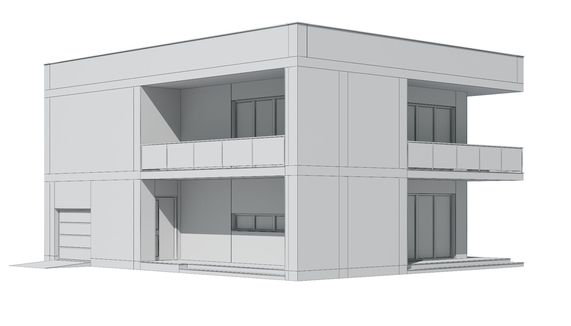 Cottage 014 3D model_6