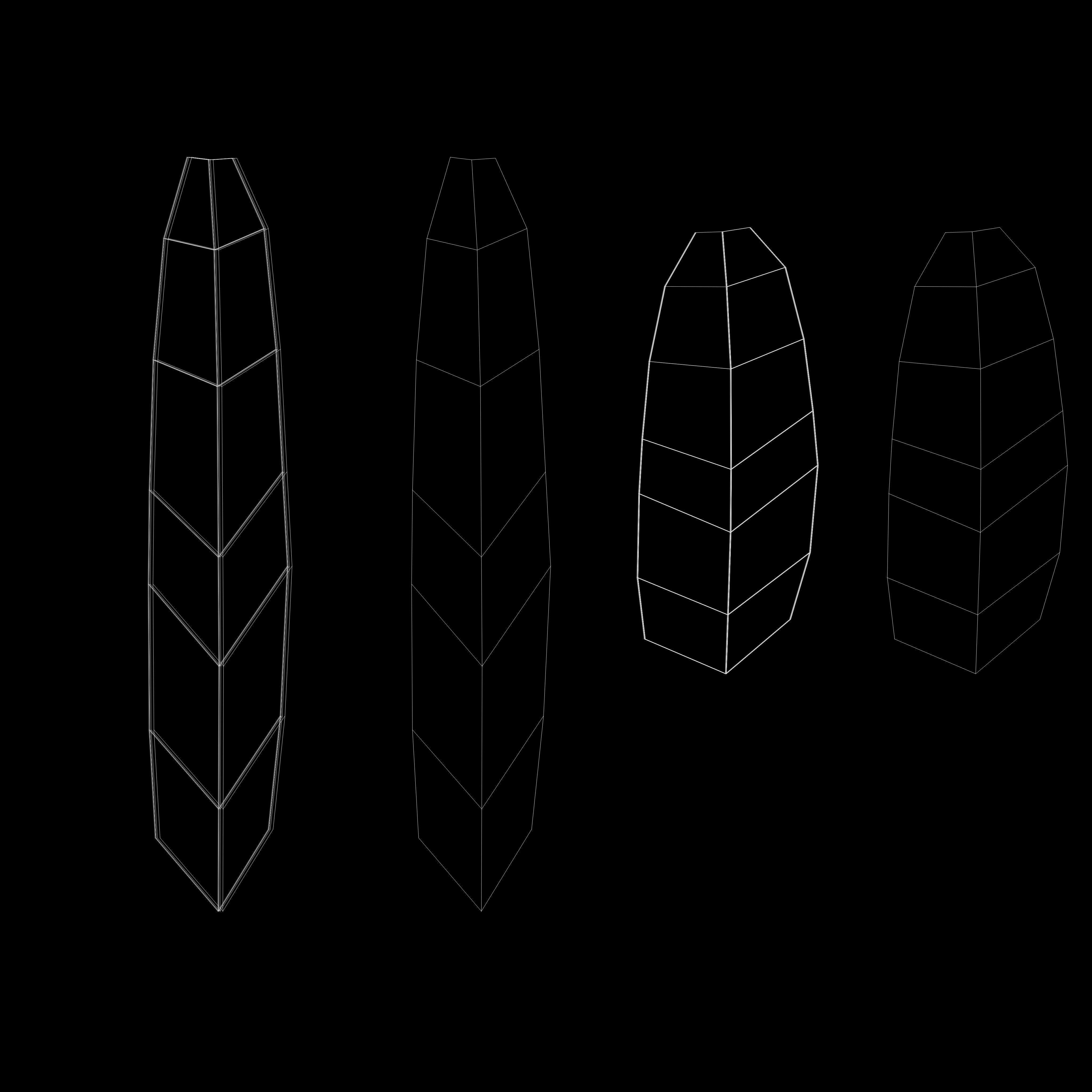 Macaw flying 3D model_28