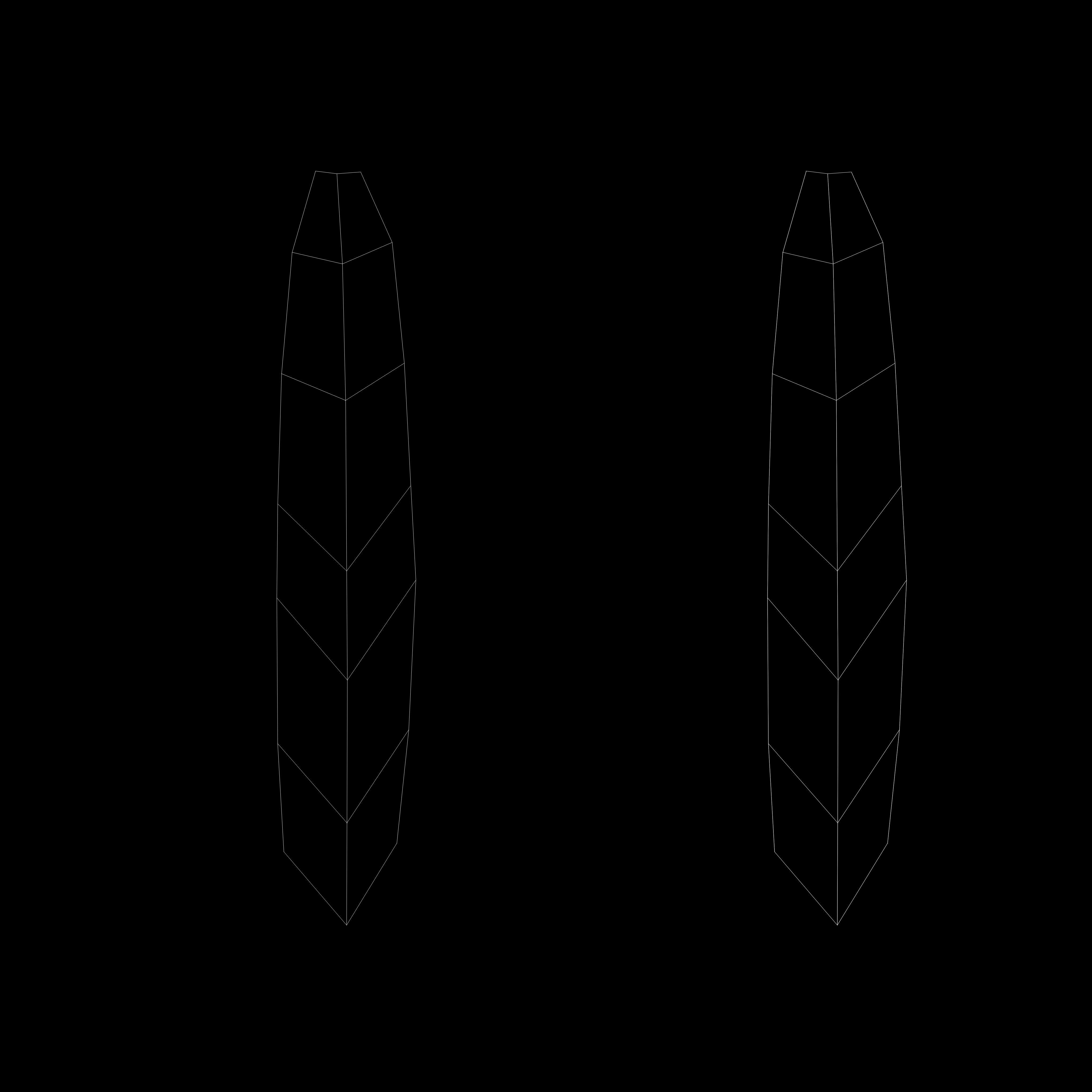 Macaw flying 3D model_31