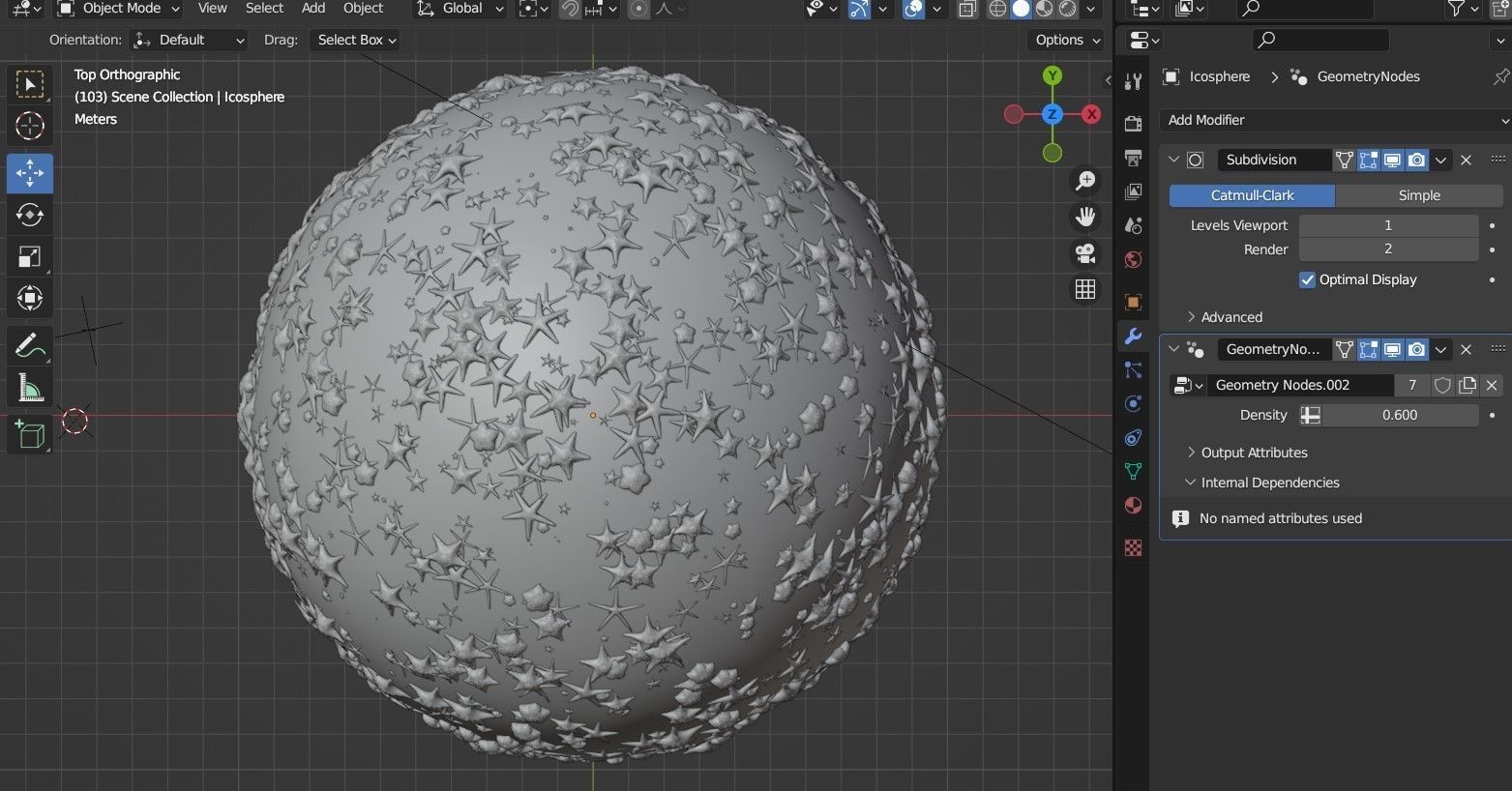 Starfish Variety Pack 1 Low-poly 3D model_6