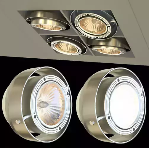 Ceiling light - PBR  Game-Ready