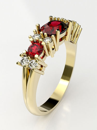  Ring Michelle  3D print model