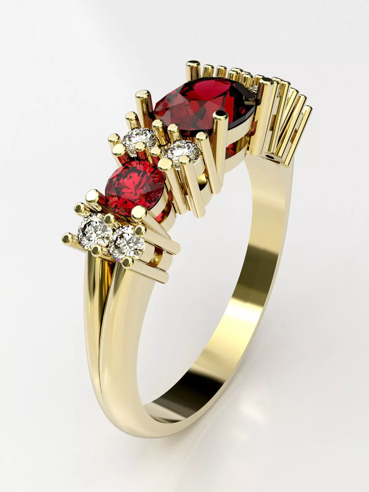  Ring Michelle  3D print model_0