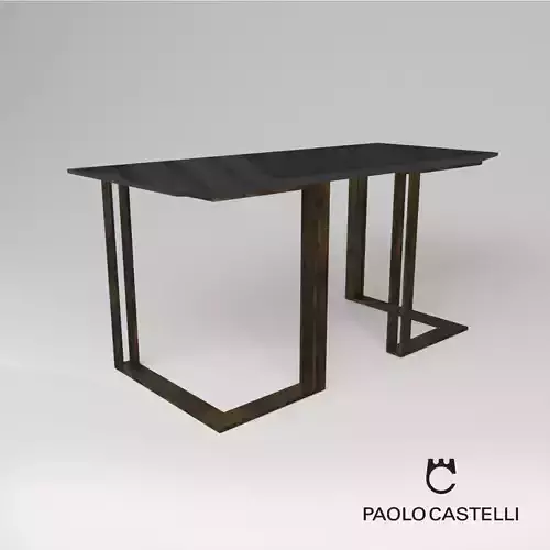 Black and Gold Console from Paolo Castelli