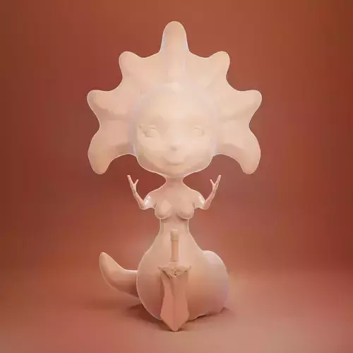 Baby Naga 3D print model