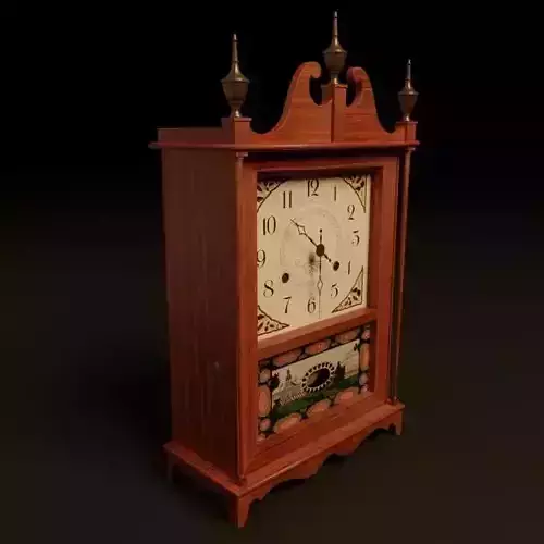 Mantle Clock 3D model