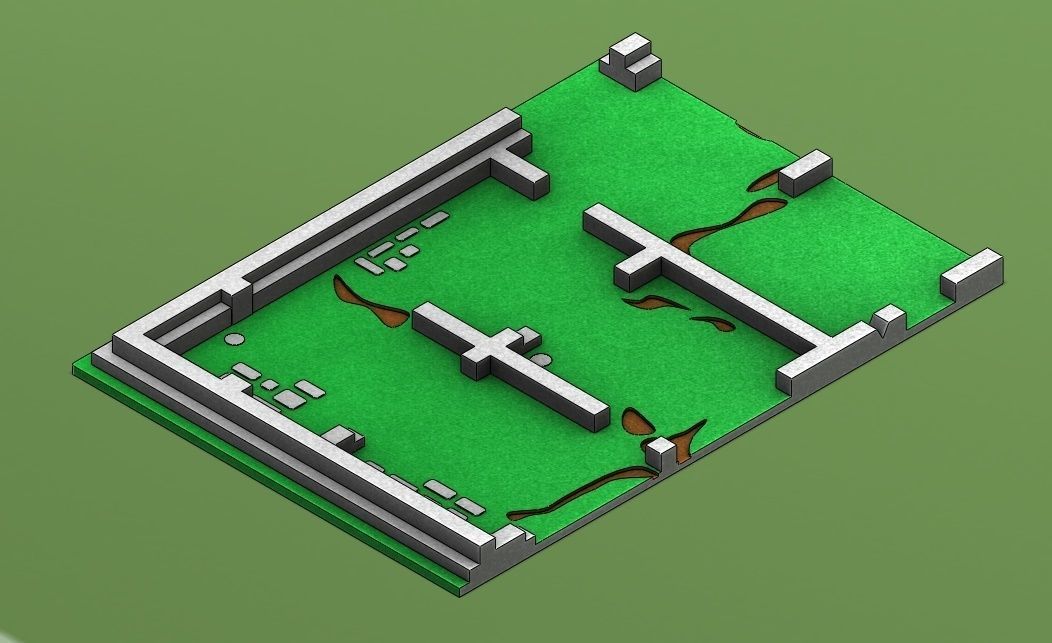 Santorini Board Game Board Free 3D print model_5