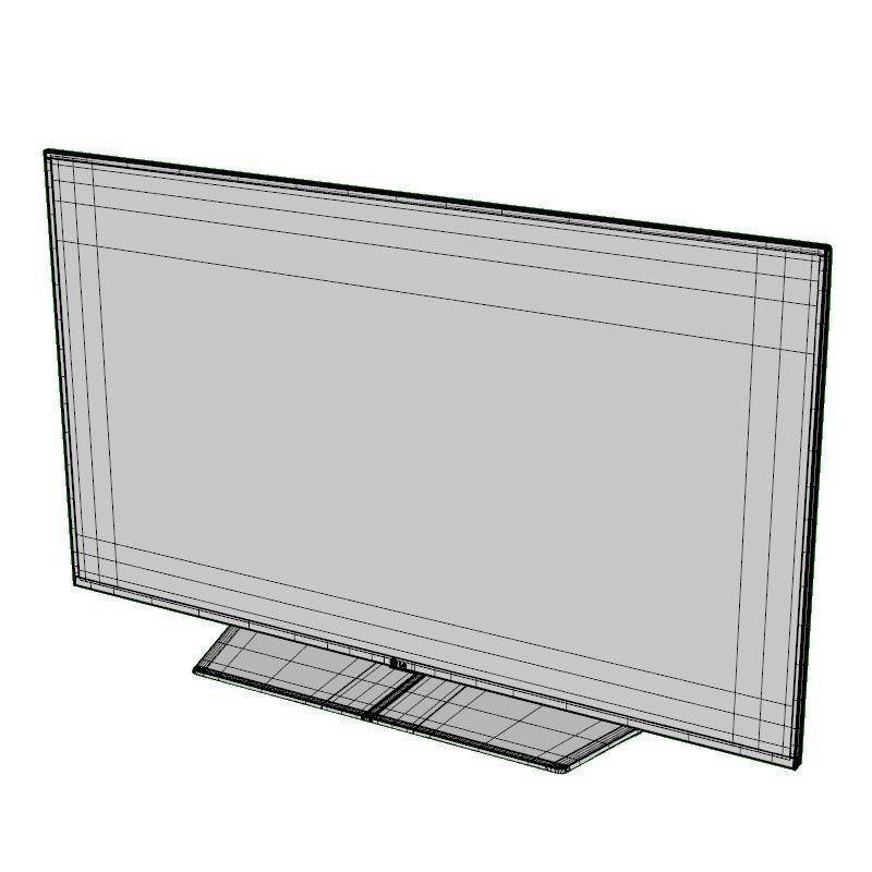 LG LED 109cm 43LF6300 3D model_12
