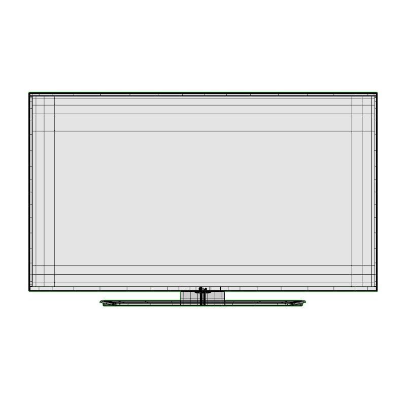 LG LED 109cm 43LF6300 3D model_10