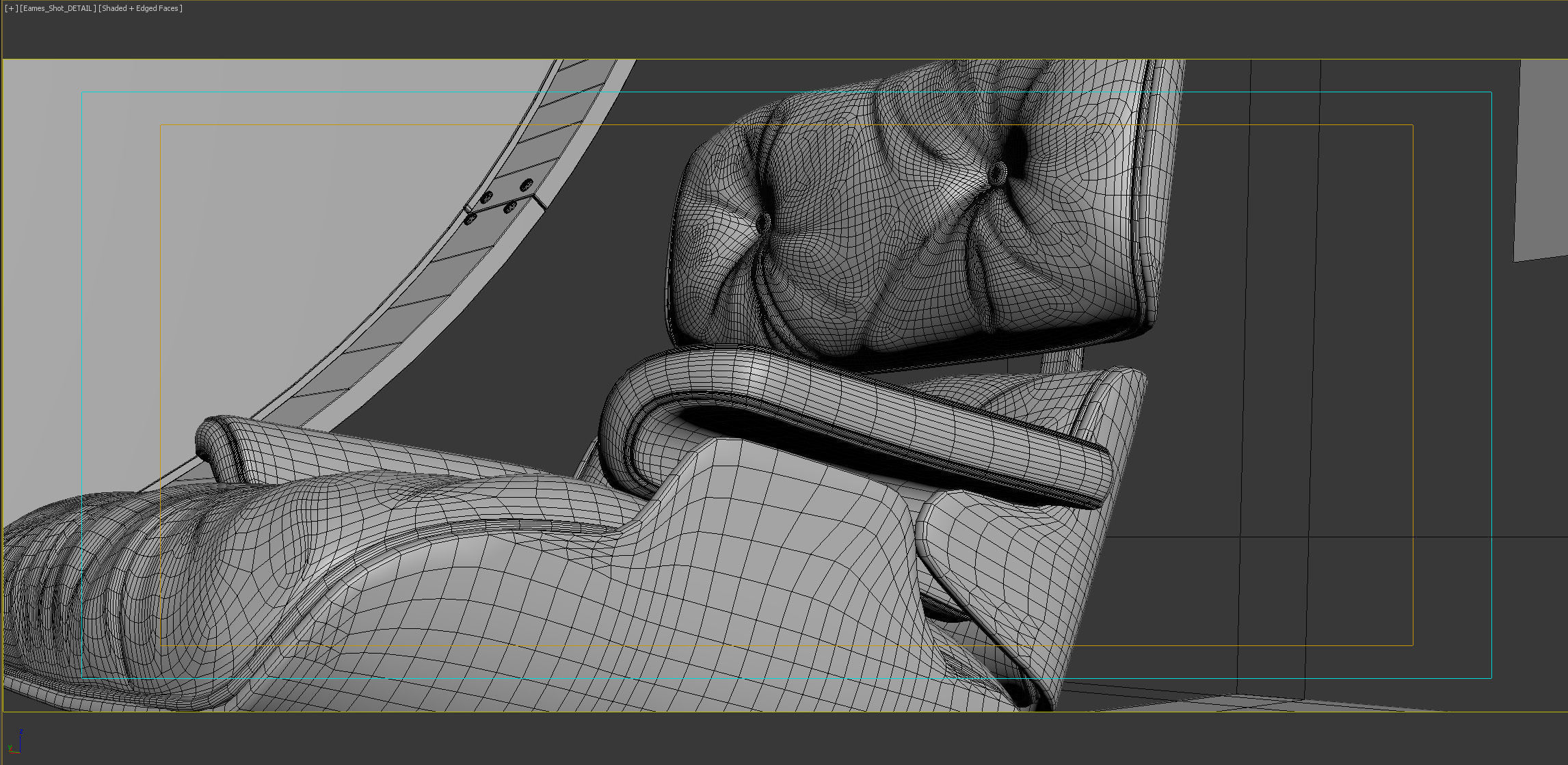 Eames Dusk Rounded  -The Third and The Seventh 3D Scene 3D model 3D model_6