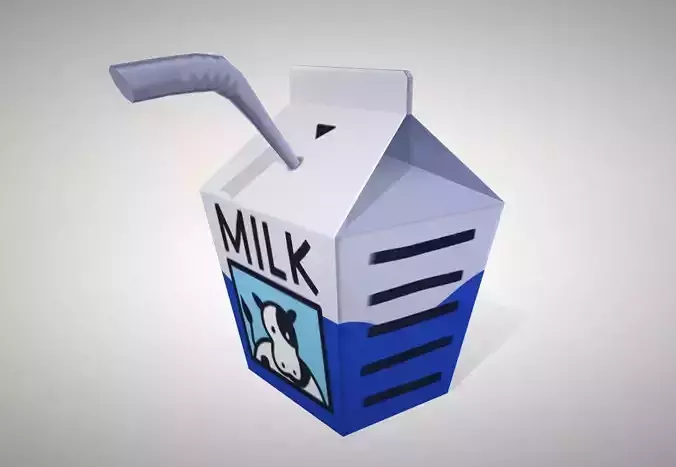 Small milk carton