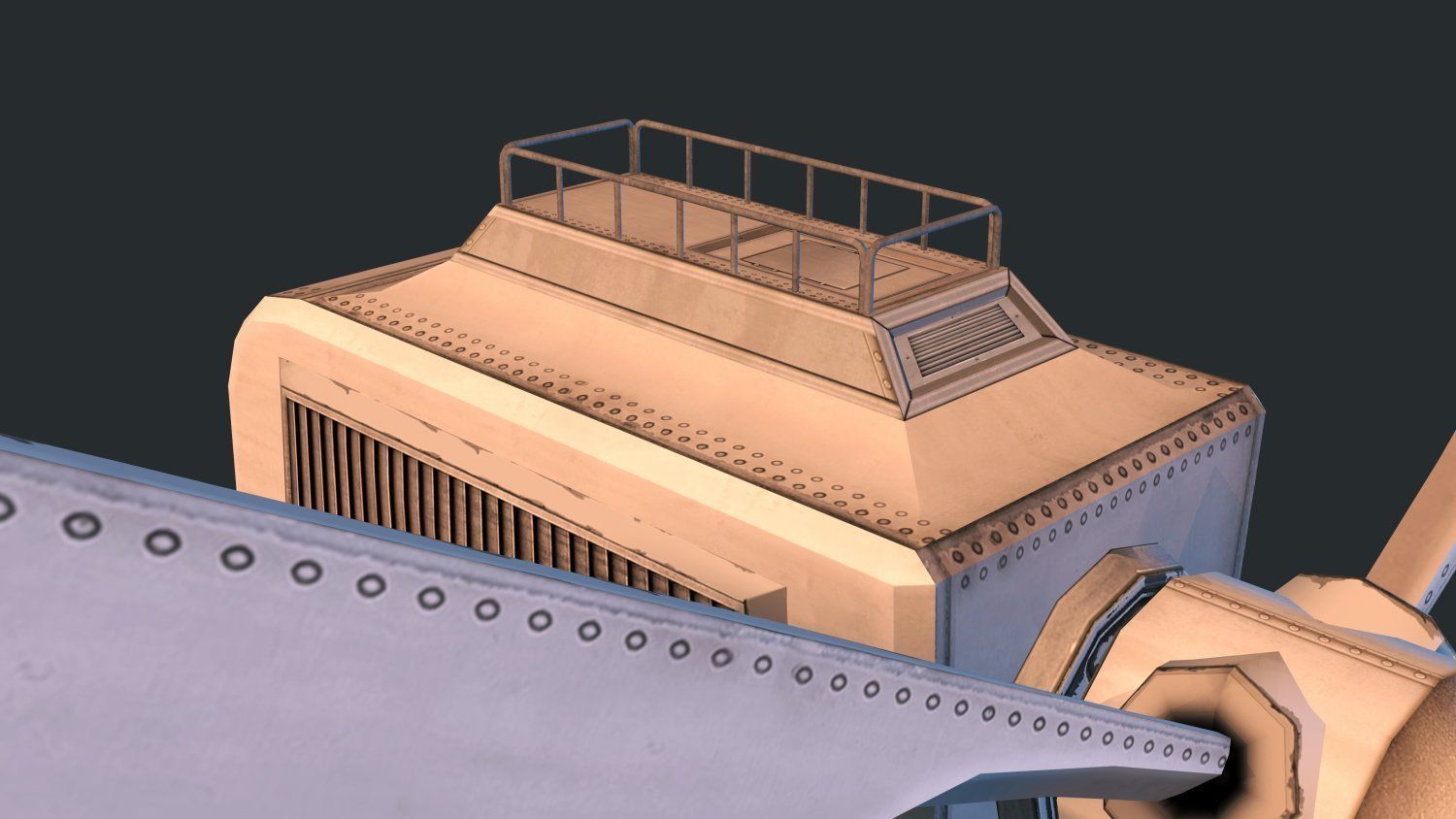 Wind Turbine - Low Poly Low-poly 3D model_3