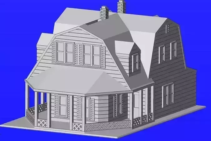 East Coast House money box Free 3D print model