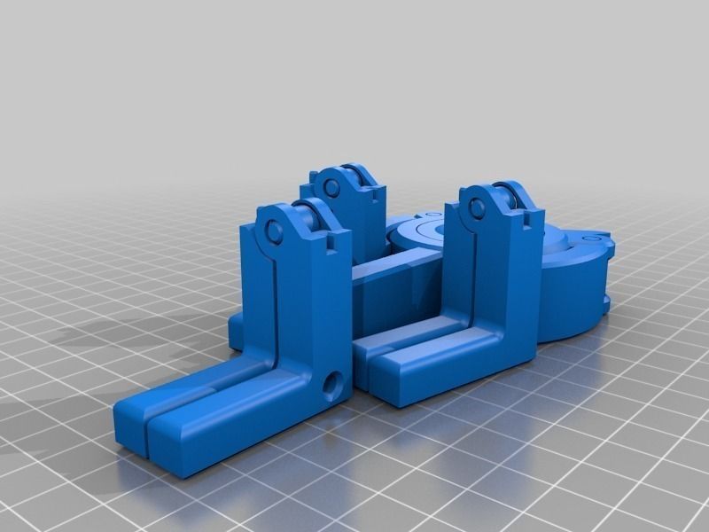 Folded Spool for Proto Pasta coiled filament Free 3D print model_4