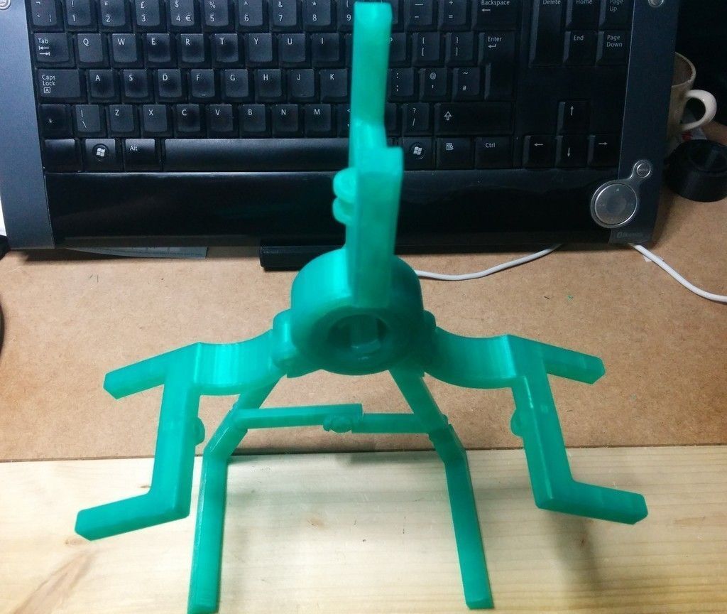 Folded Spool for Proto Pasta coiled filament Free 3D print model_8