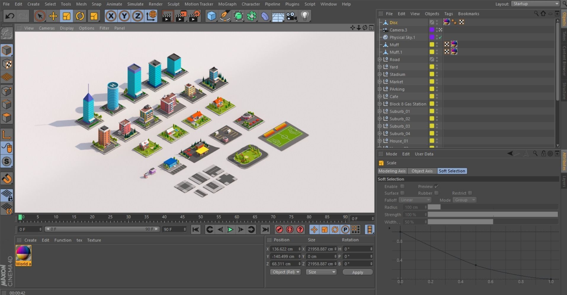 Polygonia Low Poly Buildings Pack Low-poly 3D model_10