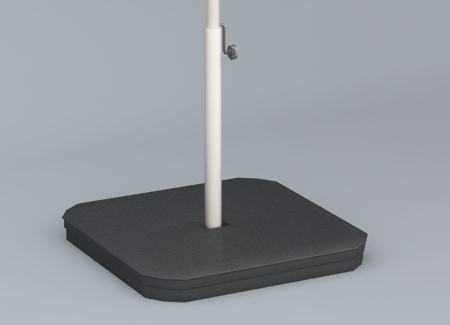 KarlsloOutdoor Umbrella Low Poly VR AR Low-poly 3D model_8