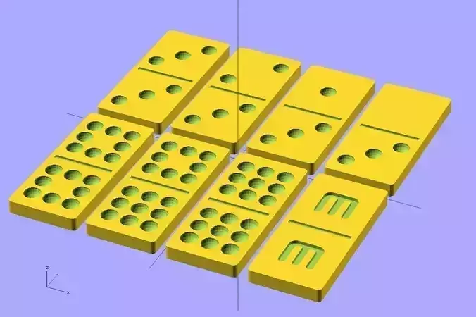 Customizable Dominoes