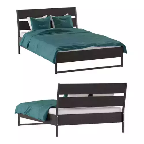 Bed Trisile 3D model