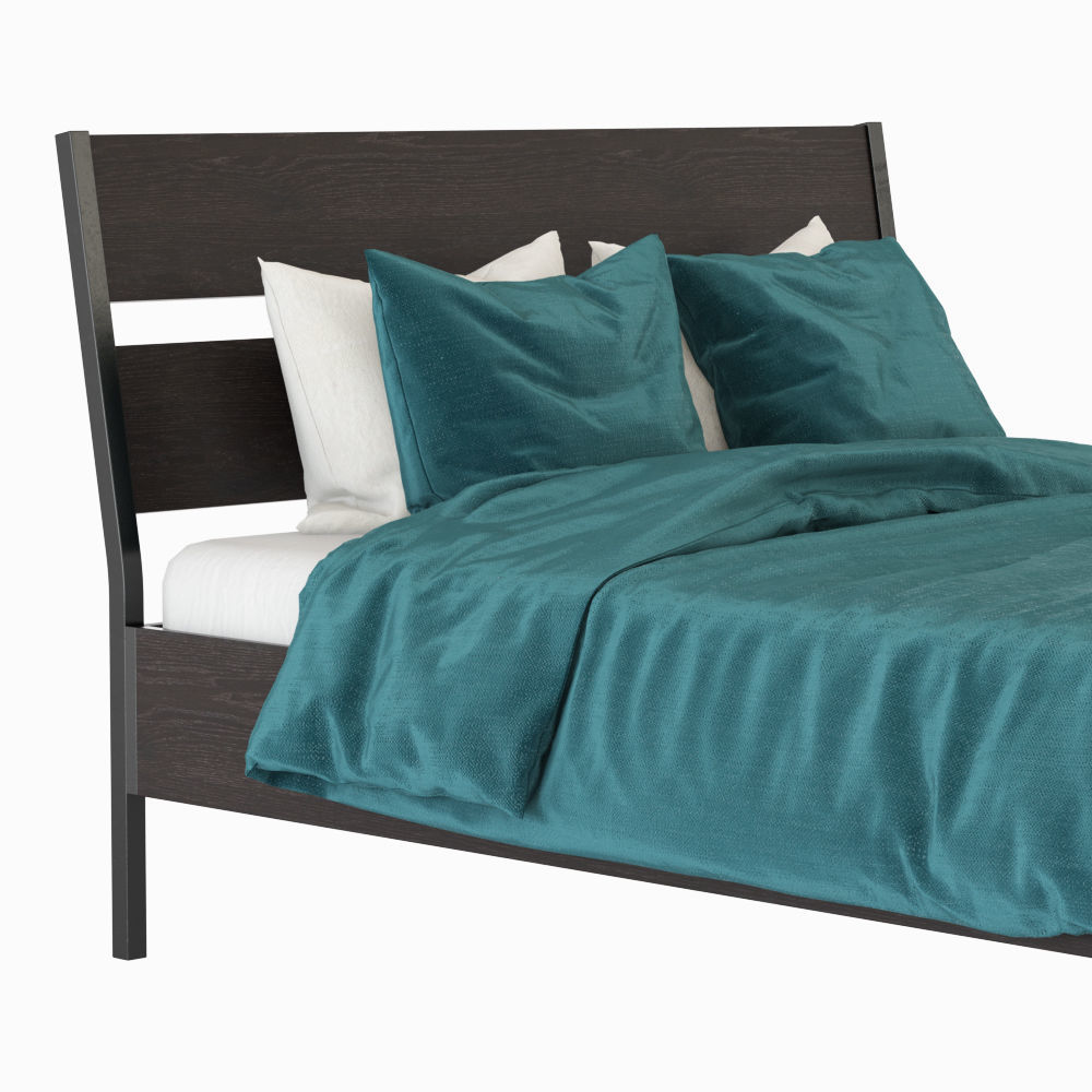 Bed Trisile 3D model_6