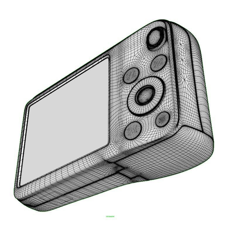 NIKON DIGICAM 16MP L31 BLACK 3D model_10