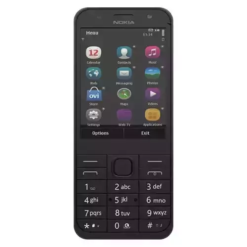 NOKIA 230 DS DARK SILVER 3D model