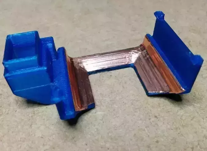 Replicator 2 Fan Duct revisited Free 3D print model