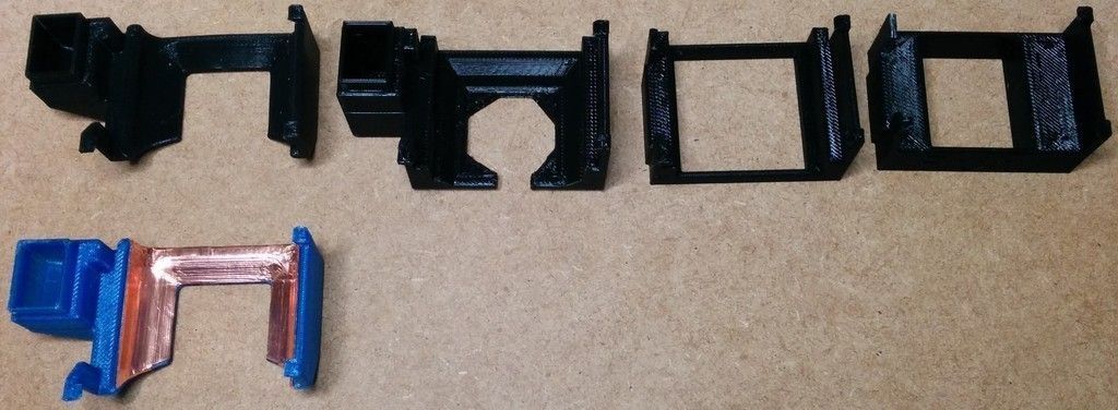 Replicator 2 Fan Duct revisited Free 3D print model_7