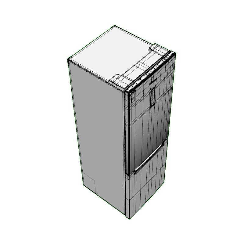 REFRIGERATOR FF360L3S SGRI400CBNF 3D model_7