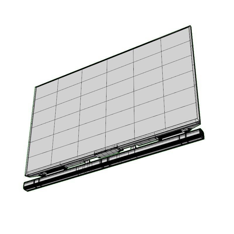 Sony LED 127cm KDL 50W950D 3D 3D model_10