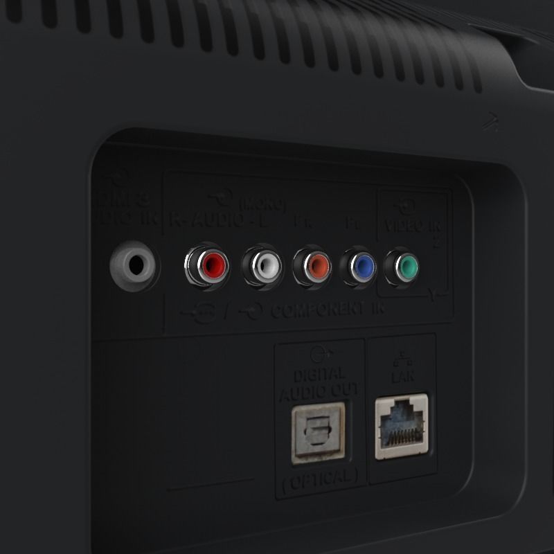 Sony LED 127cm KDL 50W950D 3D 3D model_6