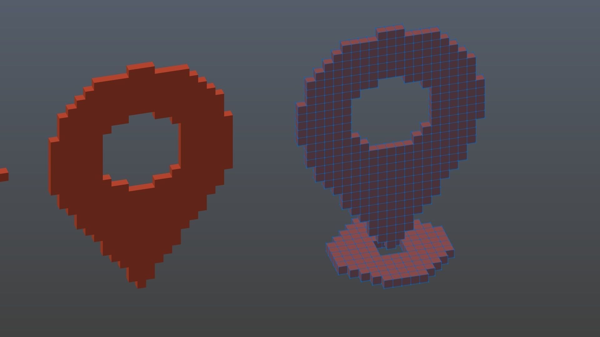 Geolocation characters voxel 3D model_10