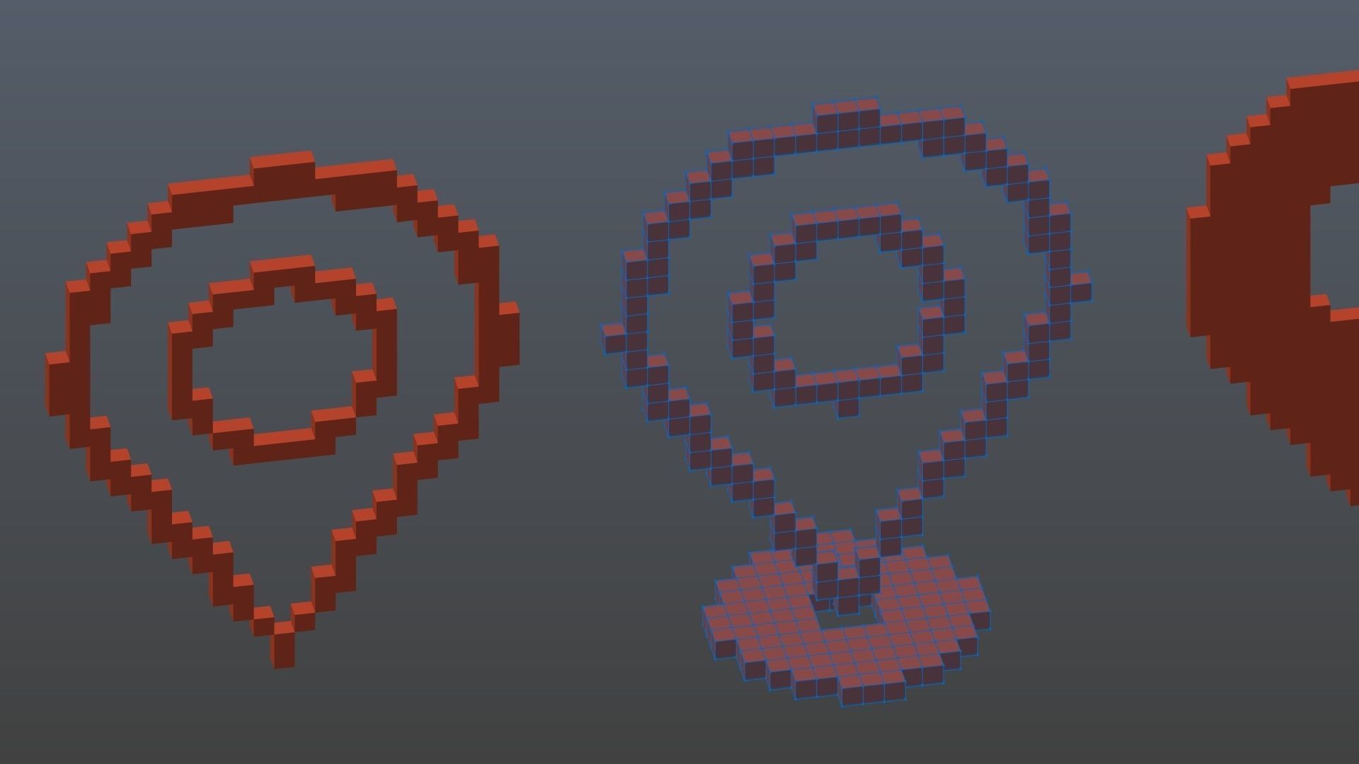 Geolocation characters voxel 3D model_11