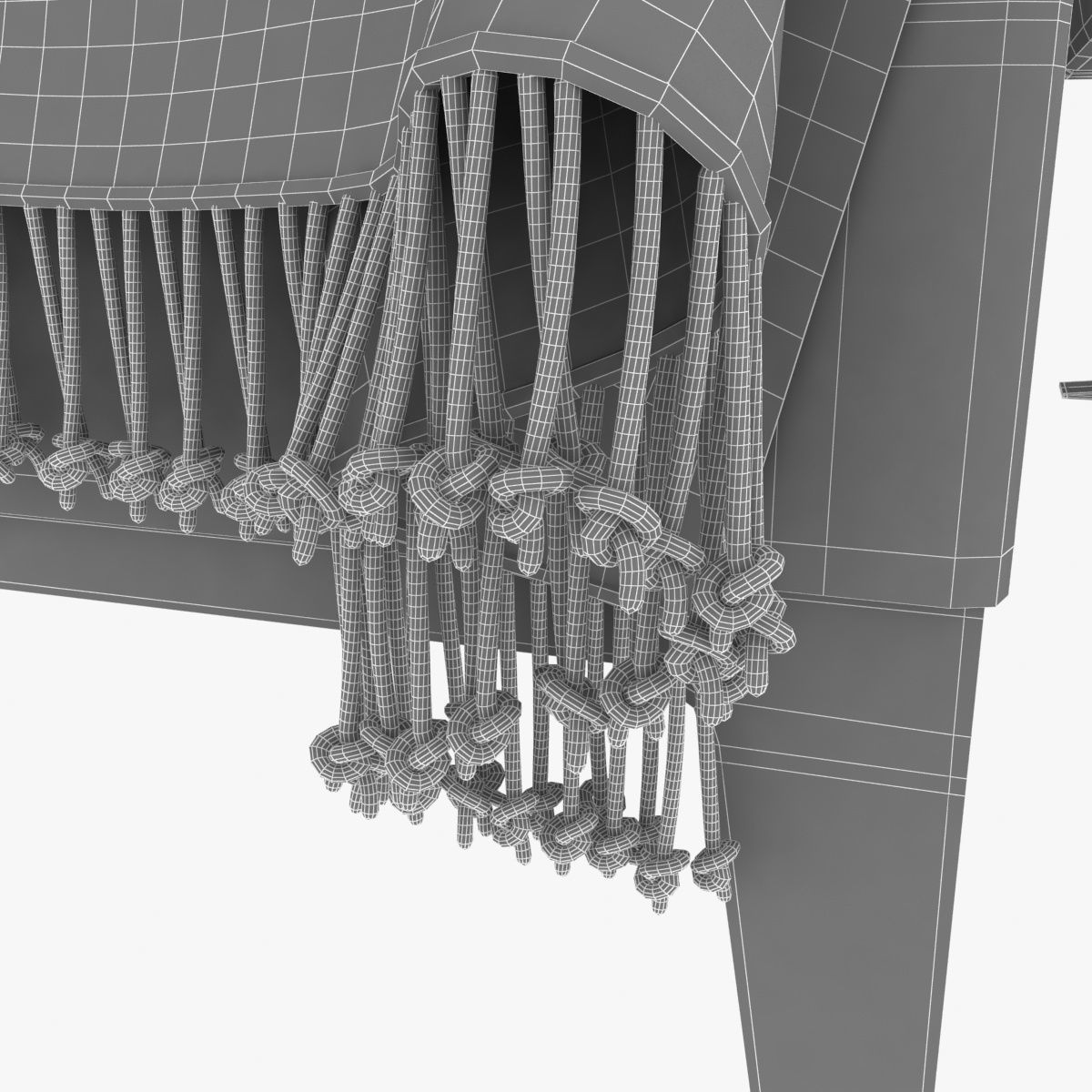 Holly Hunt bedroom furniture set 3D model_11