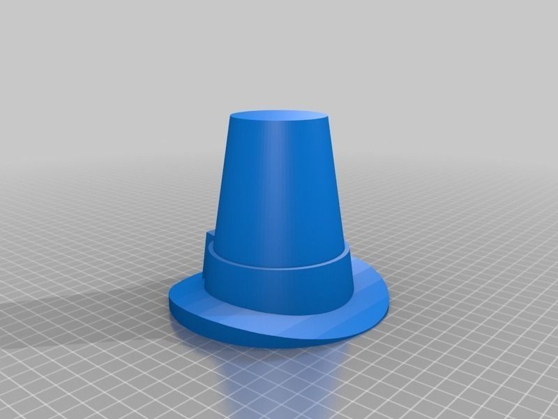 Thanksgiving Hat Free 3D print model_1