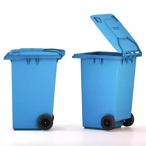 Dustbin Weber 3D model