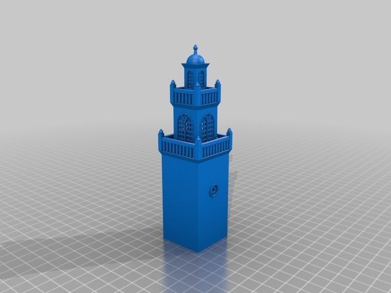 Old State House Boston Free 3D print model_7