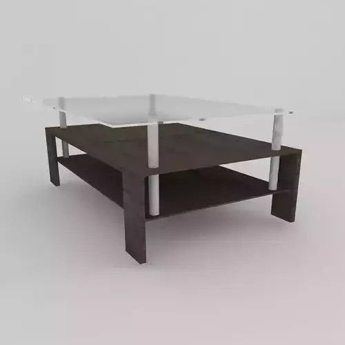 Modern glass club table