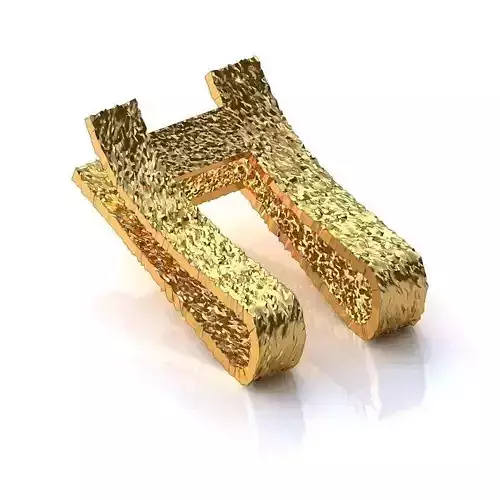 Gold Pendant 2 3D print model
