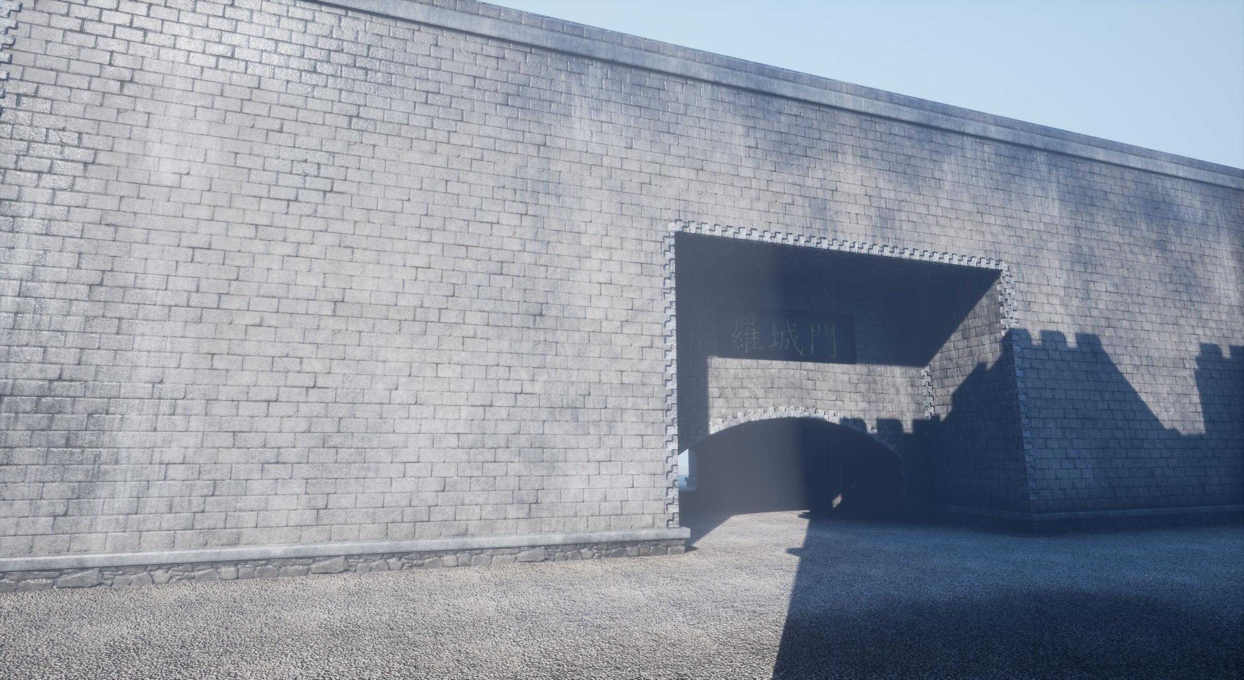 Samurai Warlord and Japanese Architecture Bundle  Low-poly 3D model_56